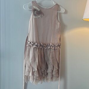 Elegant Cream Mini Dress